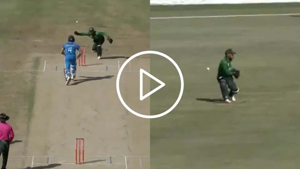Watch- Peak Pakistan Cricket! Usman Khan Gives 2 Hilarious Moments In 1 Over