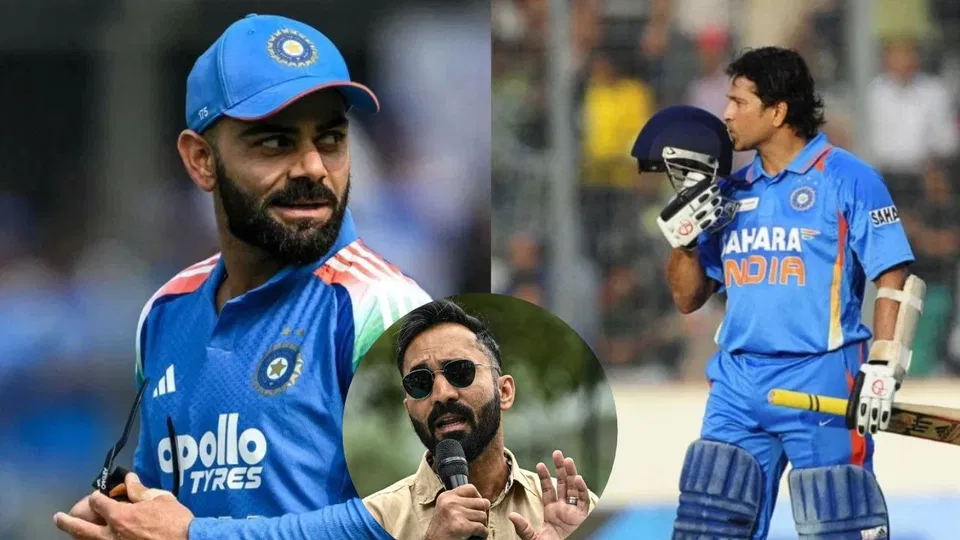 Can Virat Kohli Break Sachin Tendulkar’s 100 Centuries Record? Dinesh Karthik Answers