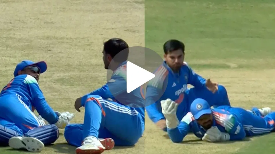 Watch- Prabhsimran Singh, Nishant Sindhu Get In Nasty Collision On The Field