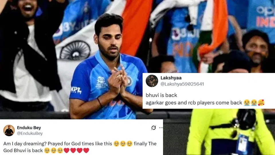 “Prayed To God For Times Like These”: Fans Celebrate Bhuvneshwar Kumar’s T20I Comeback