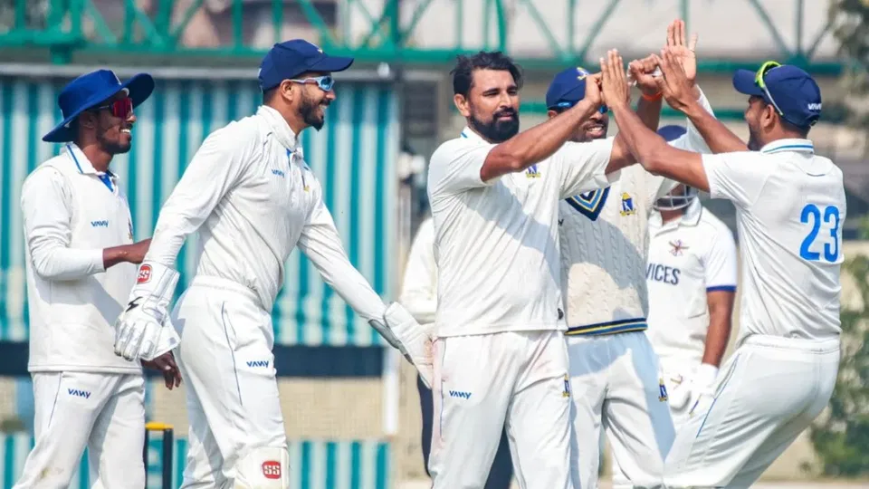 Bengal Ranji Trophy 2026-27 Squad For 1st Match Announced, Mohammed Shami Included