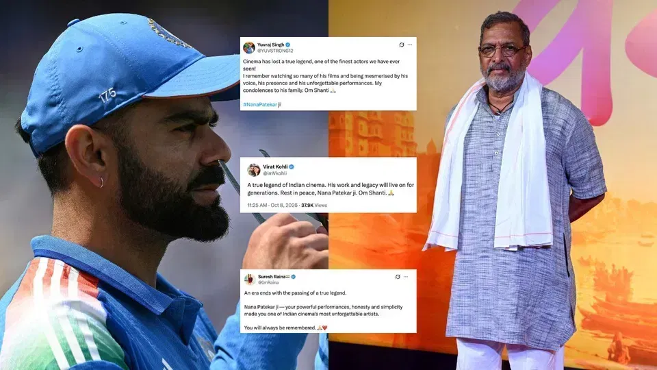Virat Kohli Leads Tributes To Nana Patekar Following His Death