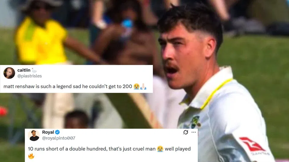 “Just Cruel Man”: Fans Feel For Matt Renshaw After He Misses Double Hundred vs South Africa