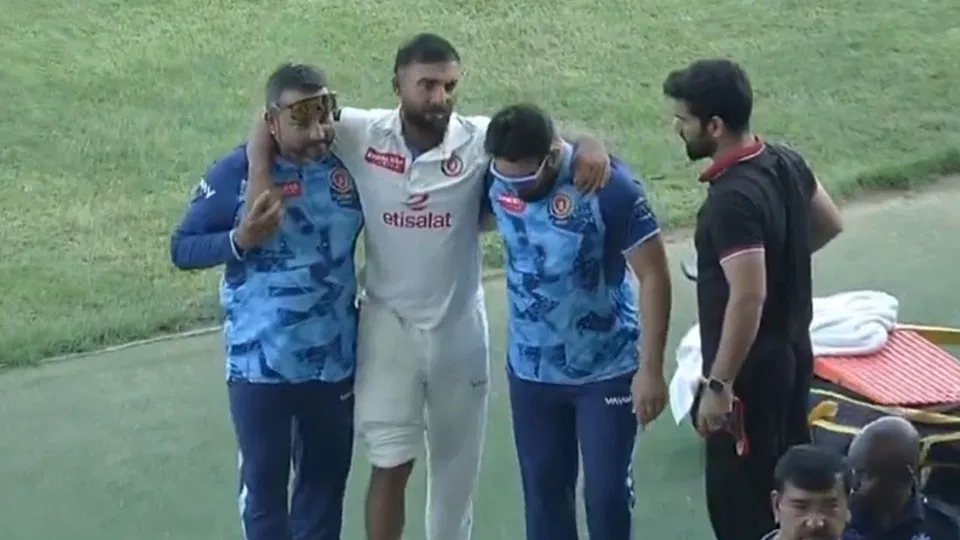 Hashmatullah Shahidi Retired Hurt In Bangladesh vs Afghanistan Test, Dugout Treatment Given