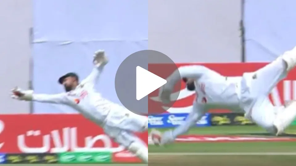 Litton Das Grabs One-Handed Stunner In Bangladesh Vs Afghanistan Test Litton Das Grabs One-Handed Stunner In Bangladesh Vs Afghanistan Test