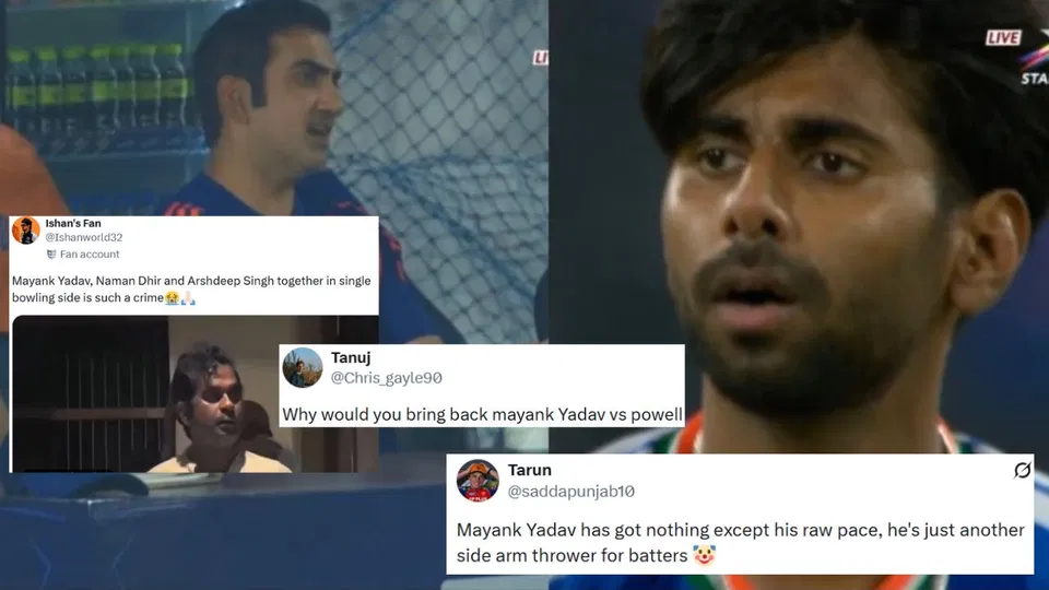 “Mayank Yadav Scores 50”: Fans Criticize India Pacer After Expensive Spell Vs WI