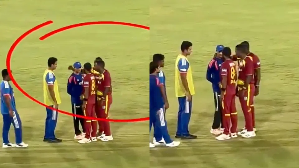 Watch: Abhishek Sharma-Keemo Paul Fight After IND vs WI 4th T20I