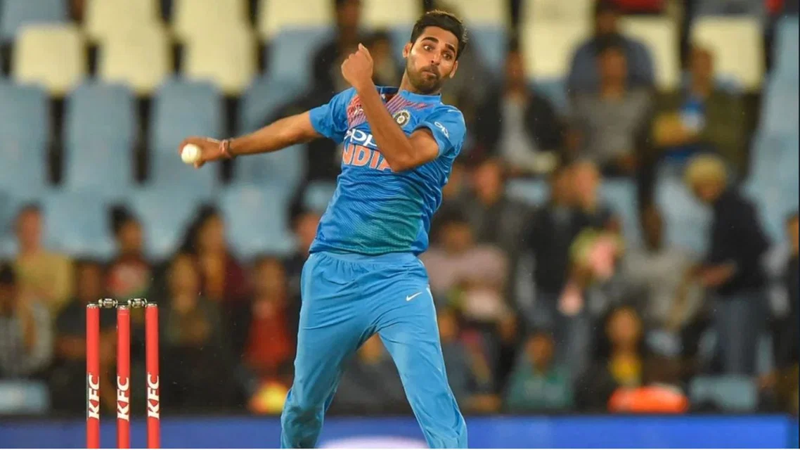 Bhuvneshwar Kumar was added in India T20I squad vs WI [Source: AFP]
