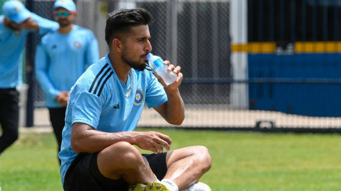 Umran Malik. [Source - AFP]