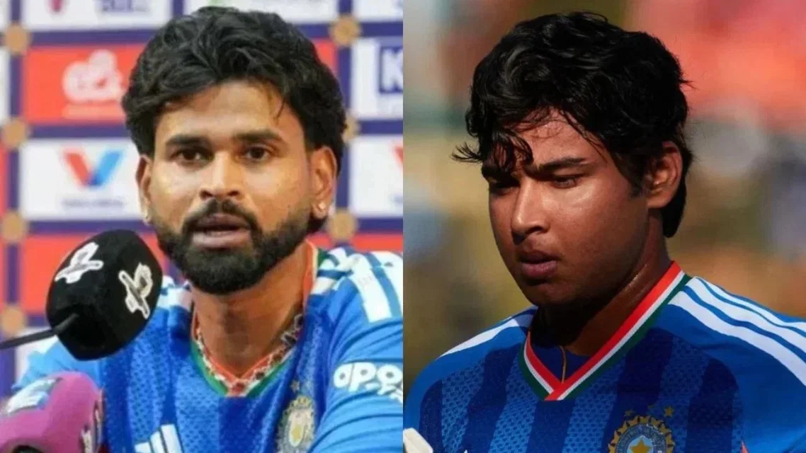 Shreyas Iyer on Vaibhav Sooryavanshi [Source - AFP]