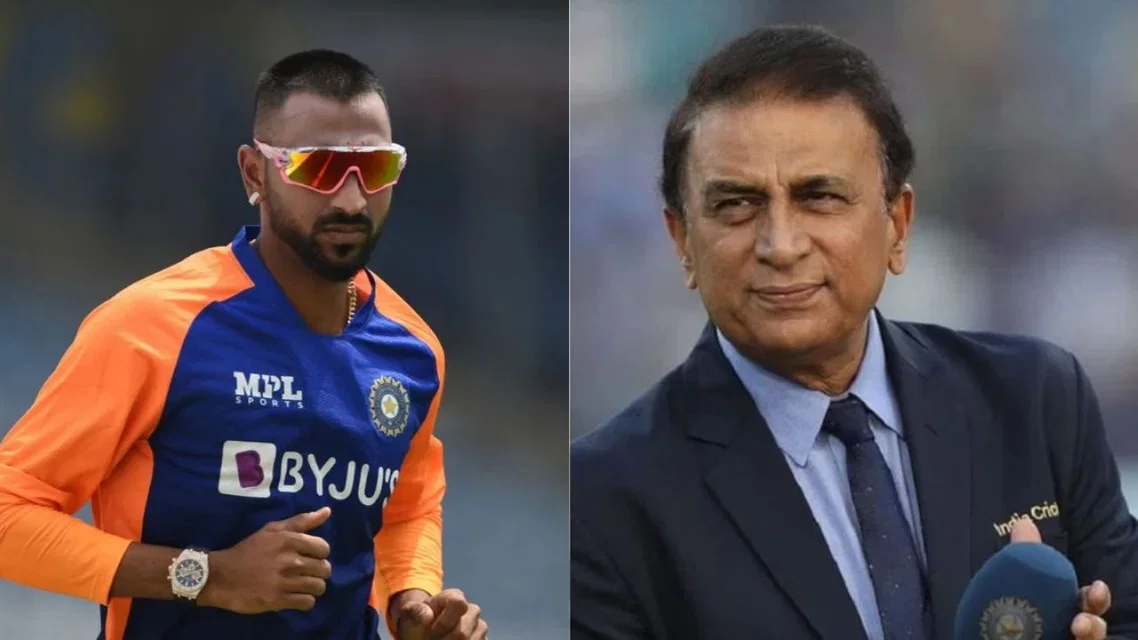 Sunil Gavaskar Wants Krunal Pandya's Comeback [Source: AFP]