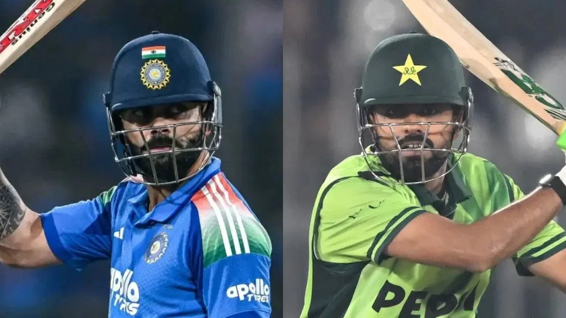 Virat Kohli vs Babar Azam after 16,000 international runs. [Source - AFP]