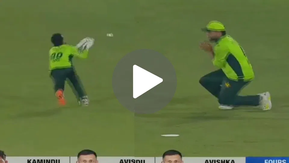 Watch- Faheem Ashraf Plucks Juggling Catch To Save Saad Baig From Embarrassment On Debut
