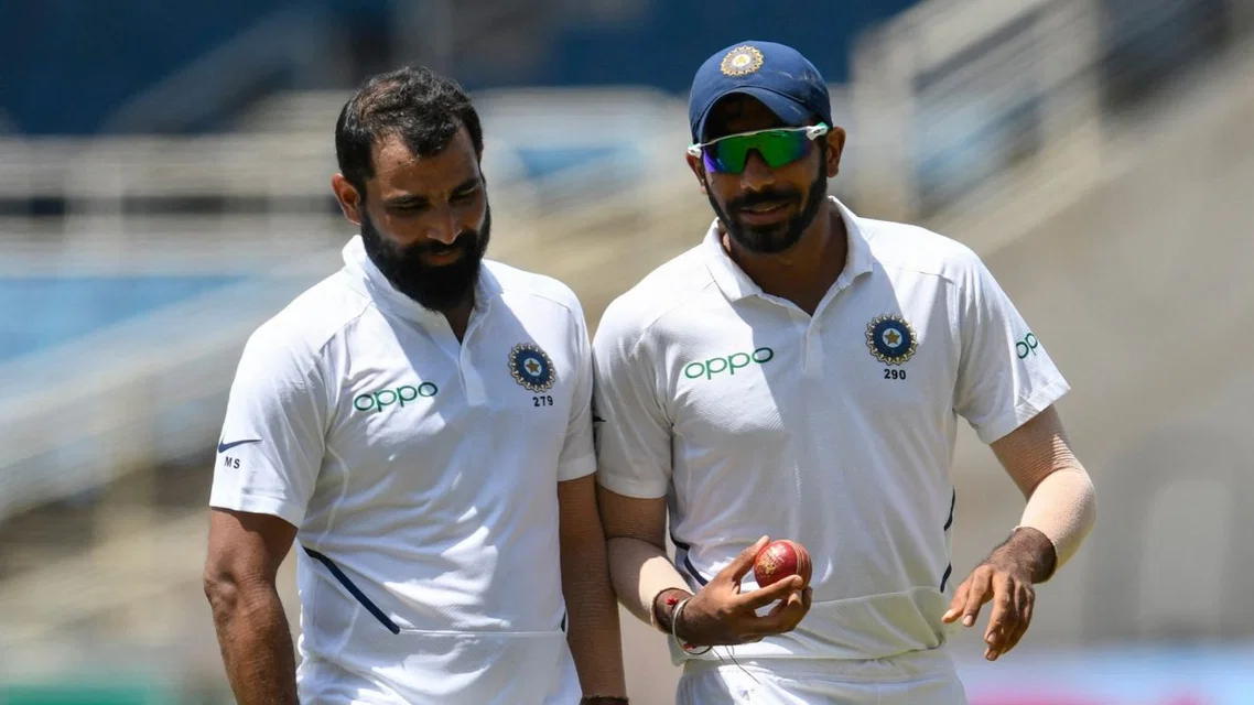 Jasprit Bumrah and Mohammed Shami - (Source: AFP)