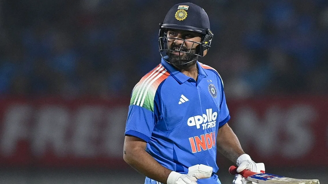 Rohit Sharma could be under pressure in NZ ODIs [Source: AFP]
