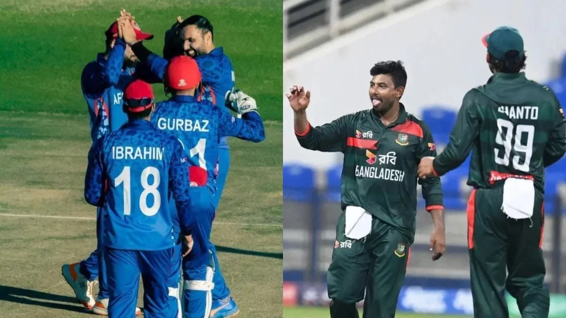 Afghanistan vs Bangladesh Head to Head Records In ODIs [Source: AFP]