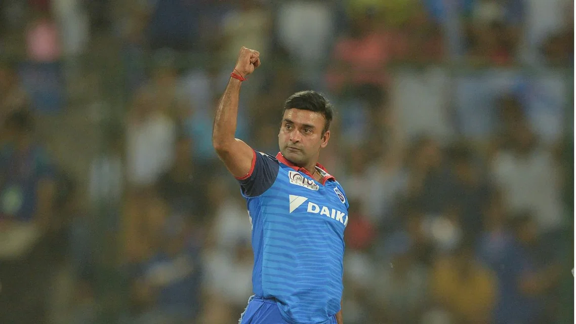 Amit Mishra in back with Delhi Capitals | Source- AFP