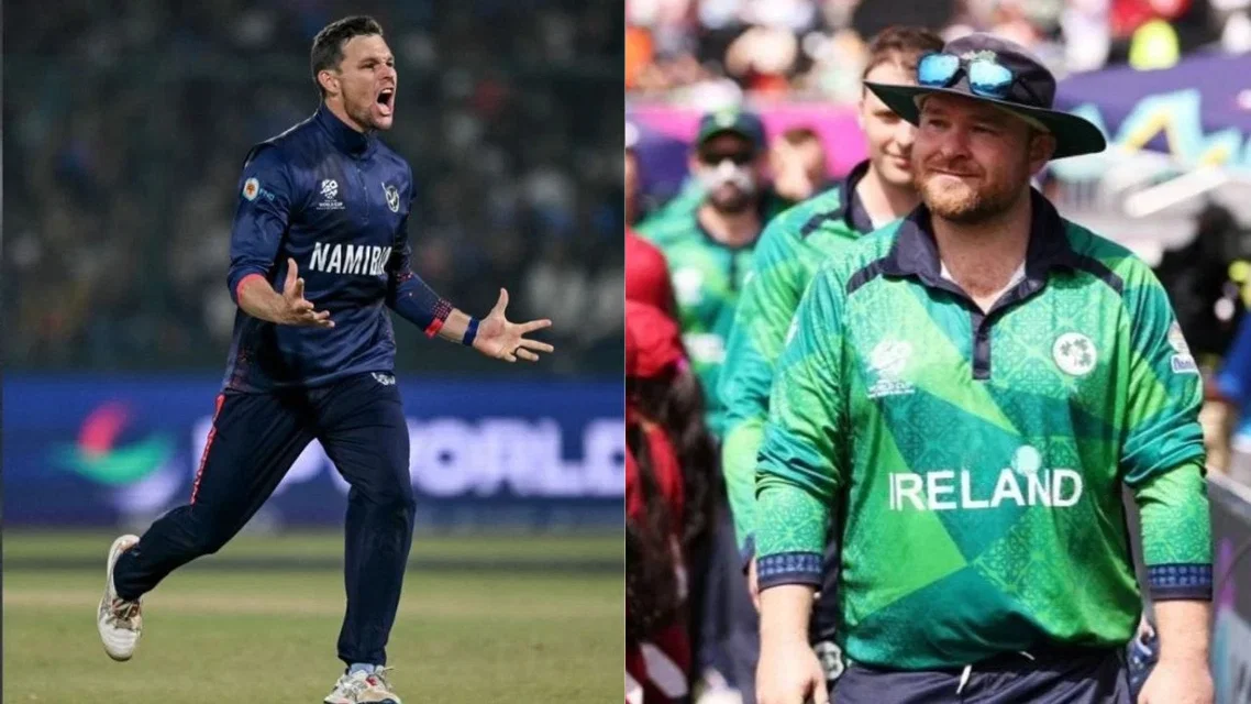 Namibia vs Ireland 1st ODI streaming details [Source: AFP]