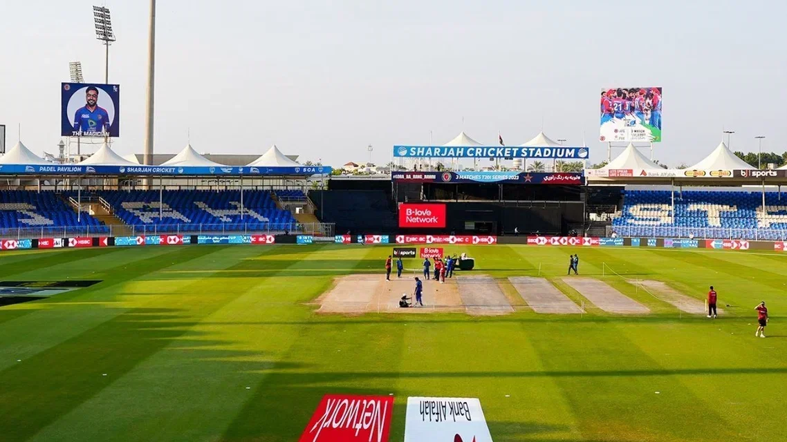 Sharjah Cricket Stadium. [Source - ACBofficials/X]