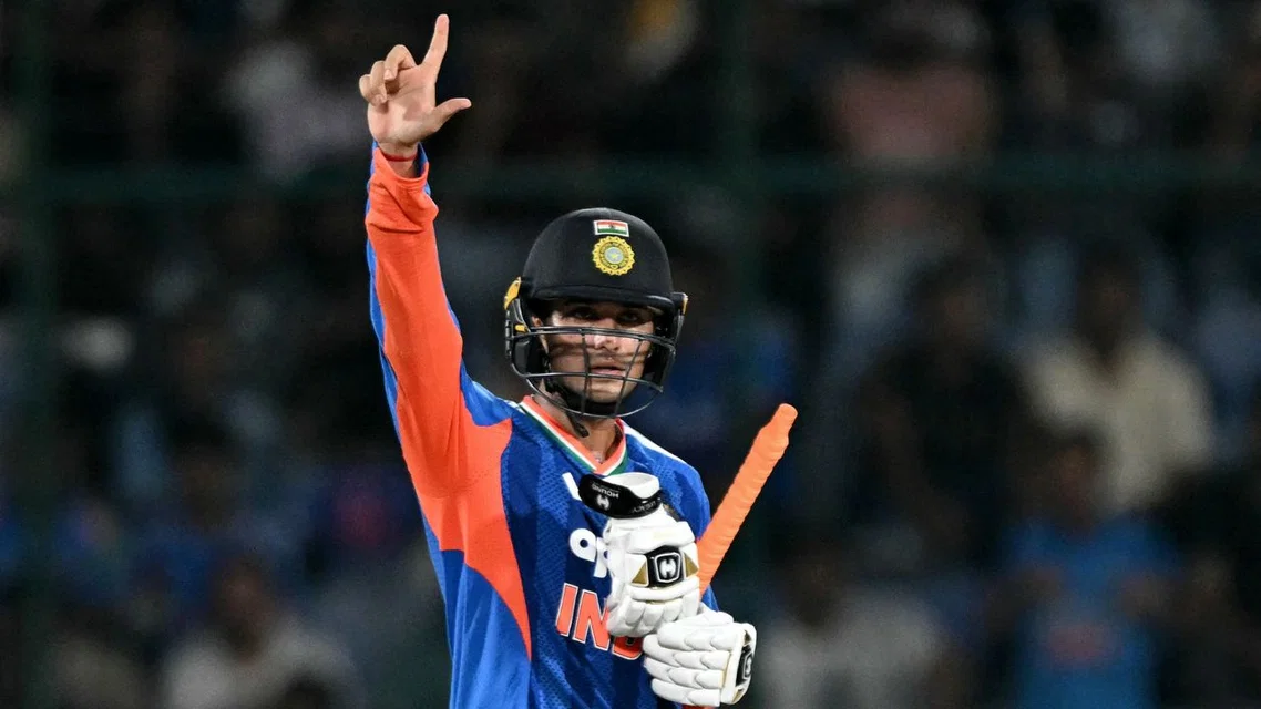 Abhishek Sharma holds another world record in T20I cricket | PC- AFP