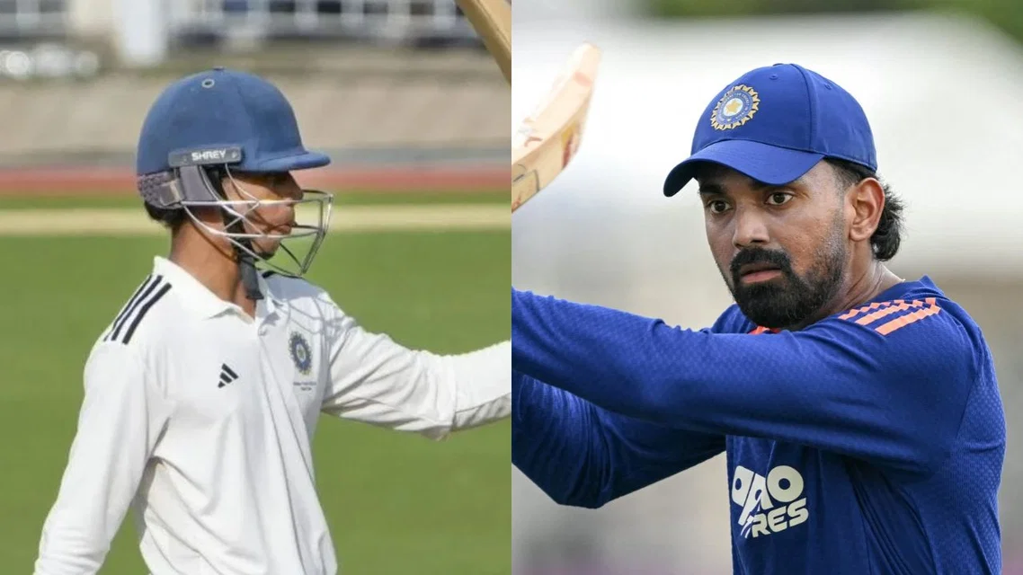 Shikhar Mohan replaces KL Rahul - (Source: AFP/X)