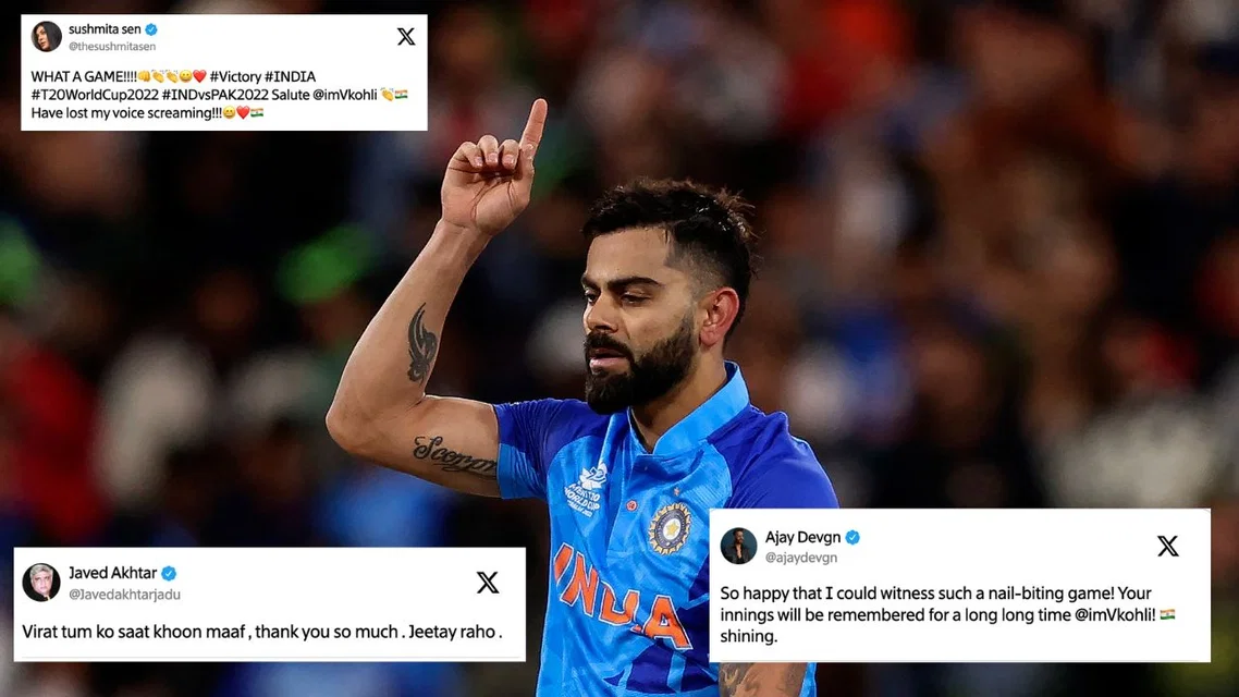 Virat Kohli's MCG Knock vs Pakistan In 2022 (Source: AFP, X)