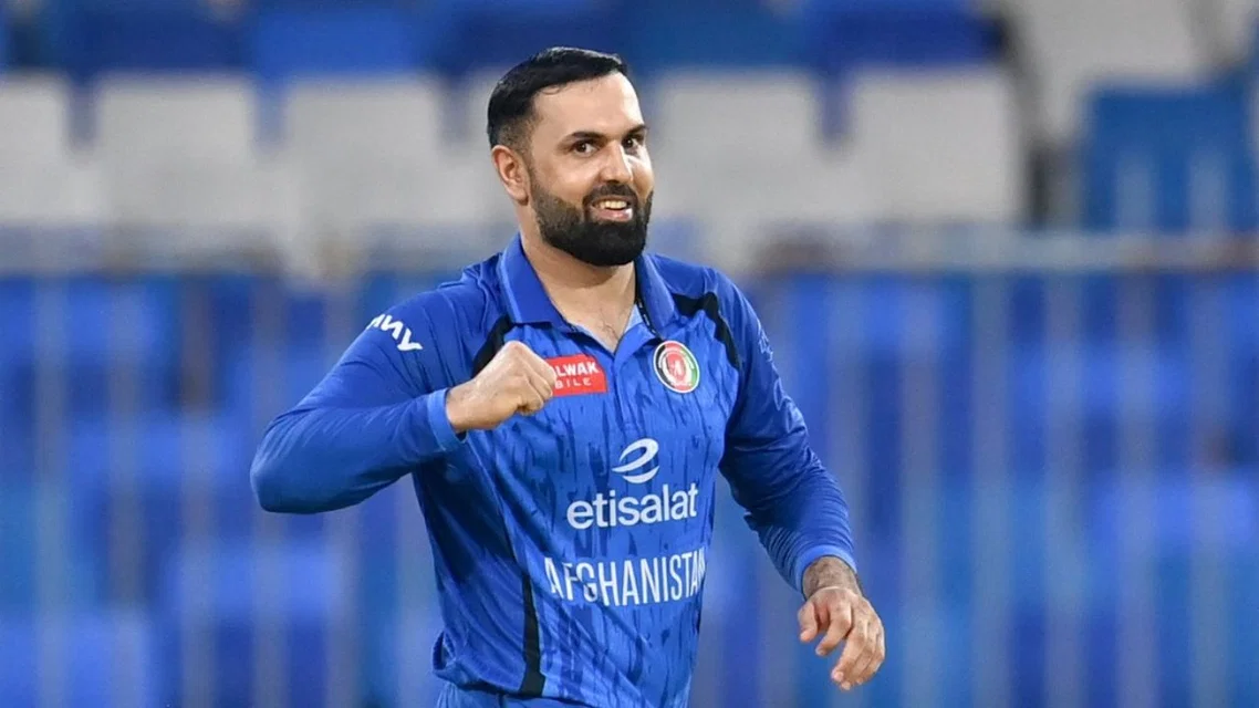 Mohammad Nabi for Afghanistan. [Source - ACBofficials/X]