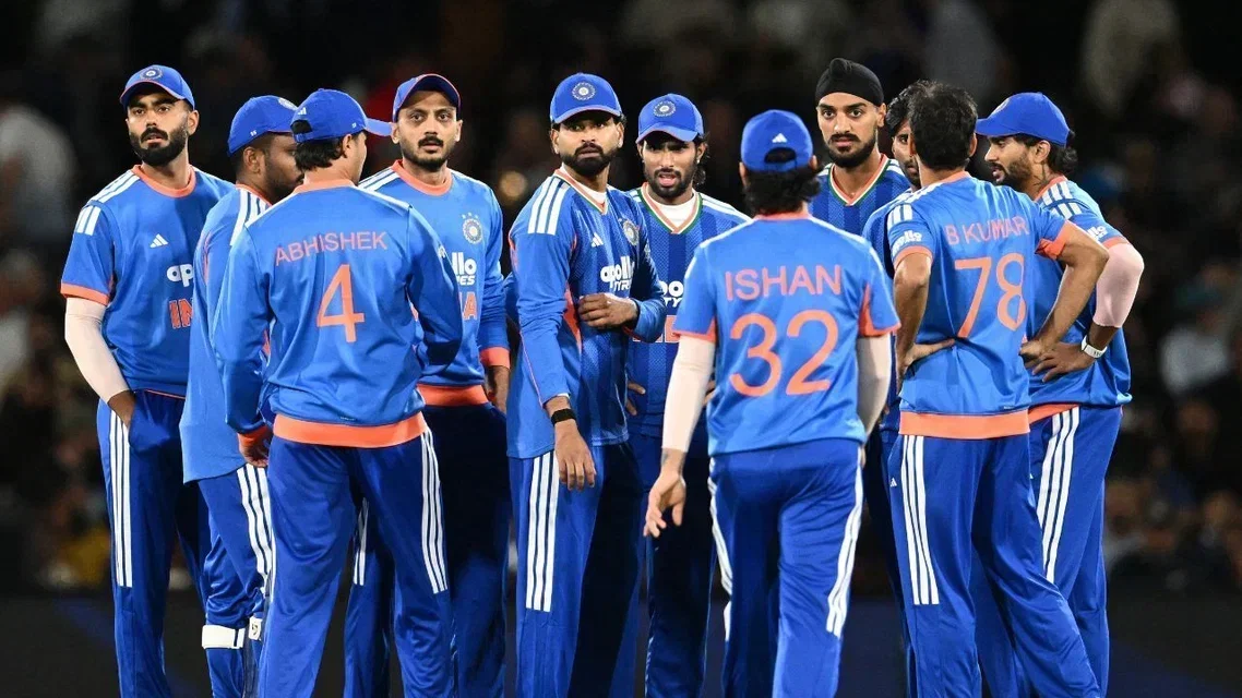 Indian T20I team under Shreyas Iyer's captaincy | PC- AFP