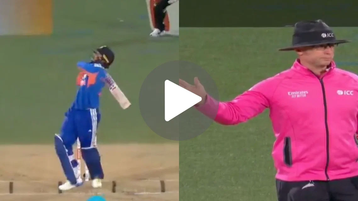 Abhishek Sharma's no-ball fiasco - (Source: ScreenGrab/X)