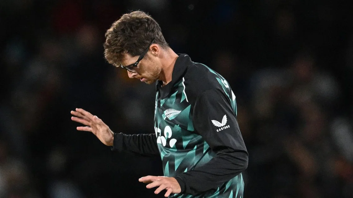 Mitchell Santner four-fer vs India - (Source: AFP)
