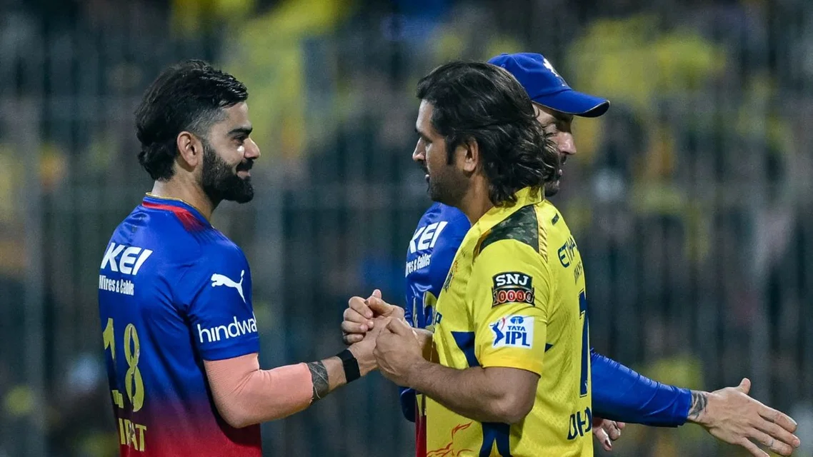 MS Dhoni admits CSK have fallen behind RCB [Source: AFP]
