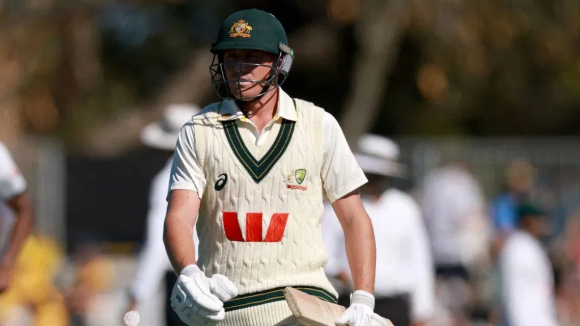Labuschagne scored a duck vs South Africa [Source: AFP]
