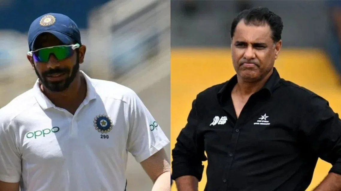 Jasprit Bumrah and Waqar Younis [Source: AFP, X]