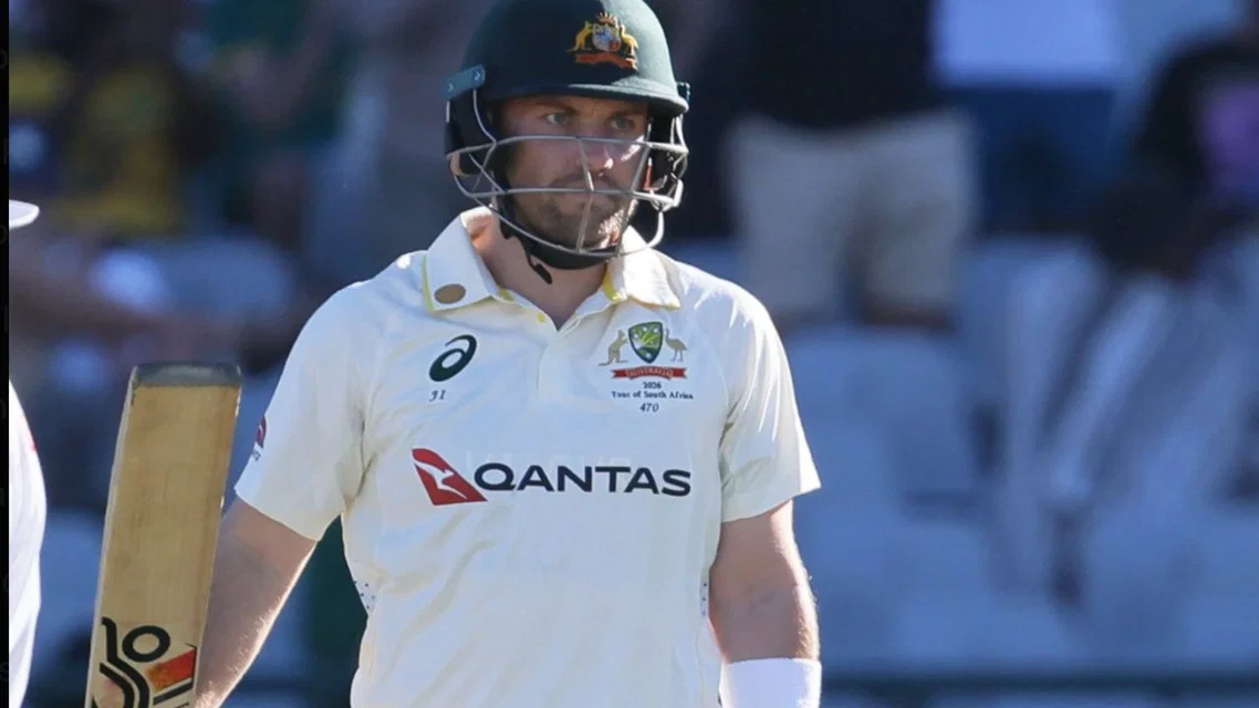 Inglis scored a century vs South Africa in the Cape Town Test [Source: X]
