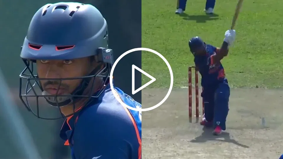 6, 6, 6! Rahul Tripathi Rolls Back The Clock In Hong Kong Sixes