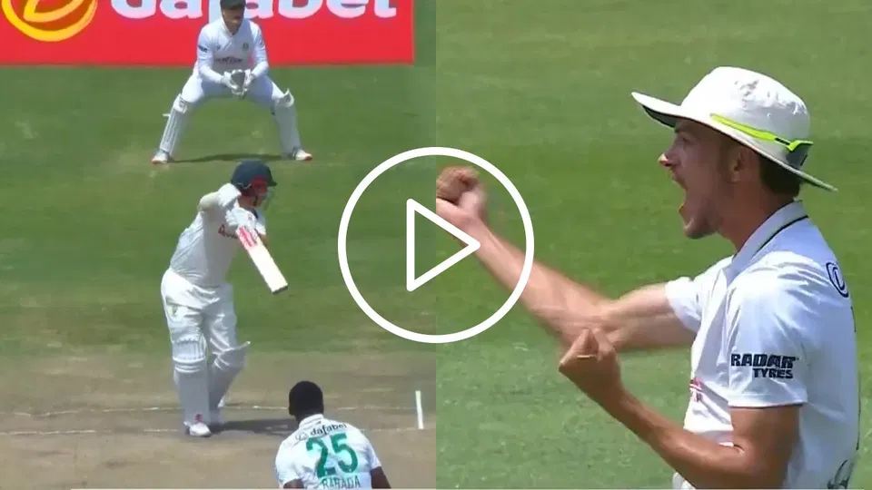 [Watch] Marco Jansen Gives Rousing Send-Off To Travis Head As Rabada Rips Australia